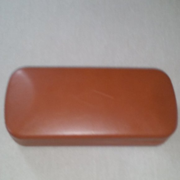 Fossil tan eyeglass case EUC - Picture 1 of 4